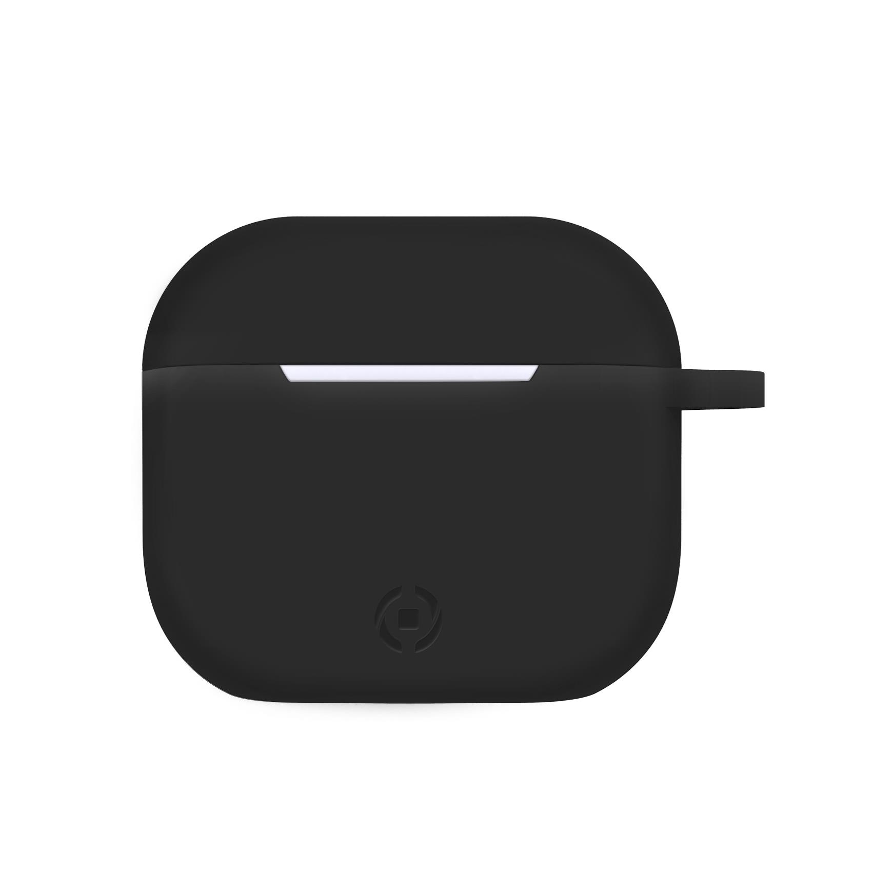 CELLY AIRCASE - Custodia in silicone morbido compatibile con Airpods 3rd Gen.