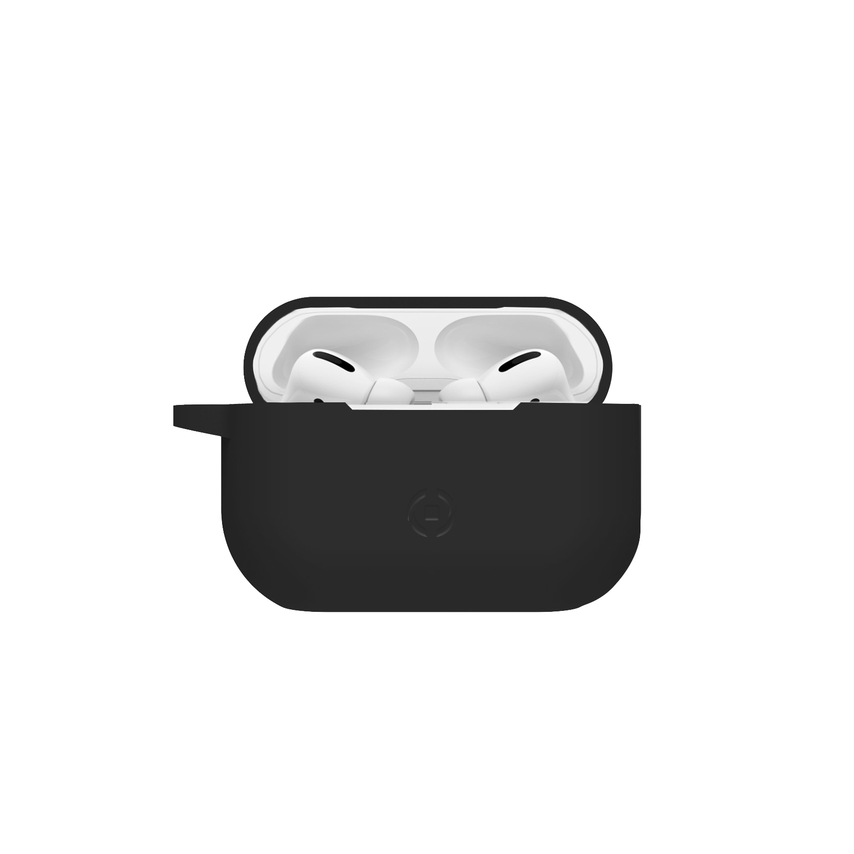 CELLY AIRCASE - Custodia in silicone morbido compatibile con Airpods Pro