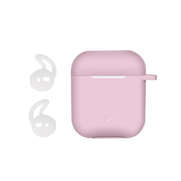 AIRCASE - Custodia in silicone morbido compatibile con Airpods 1st Gen. / 2nd Gen. 3