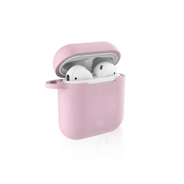 AIRCASE - Custodia in silicone morbido compatibile con Airpods 1st Gen. / 2nd Gen. 4