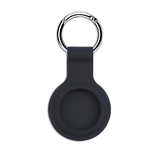 CELLY AIRCASETAG - Custodia in silicone morbida con gancio in metallo compatibile con Airtag 1a Gen/2a Gen