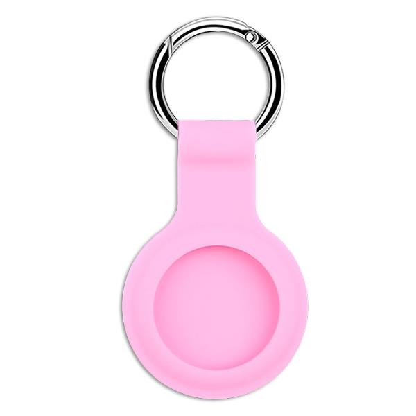 CELLY AIRCASETAG - Custodia in silicone morbida con gancio in metallo compatibile con Airtag 1a Gen/2a Gen