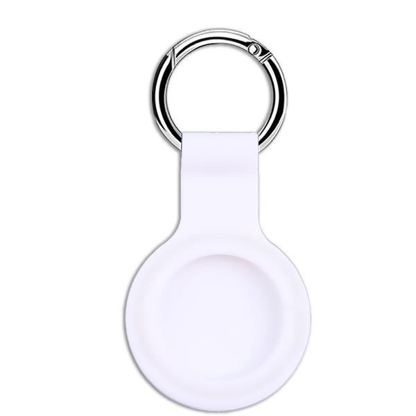 CELLY AIRCASETAG - Custodia in silicone morbida con gancio in metallo compatibile con Airtag 1a Gen/2a Gen