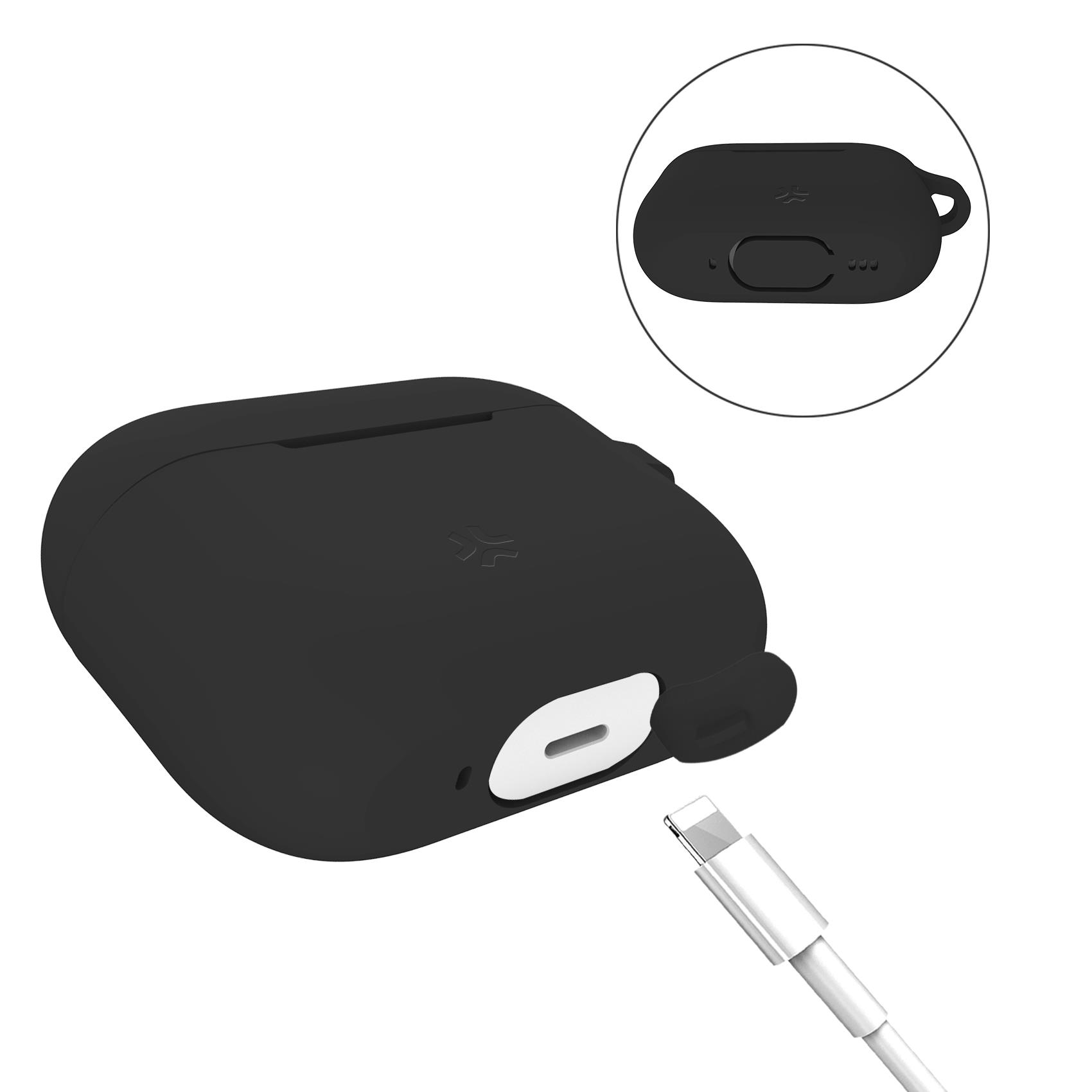 AIRCASEUNIV - Custodia Universale in silicone morbido compatibile con Airpods Pro 1st/ 2nd/ 3rd Gen 8
