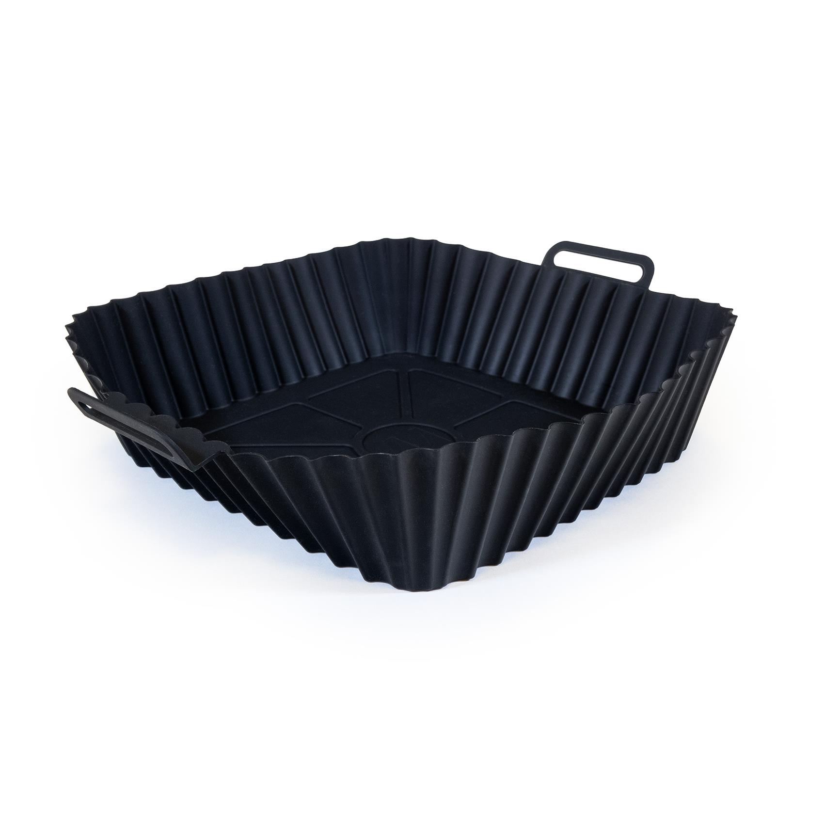 MUITOMAS - Set teglia per friggitrice ad aria nero 2