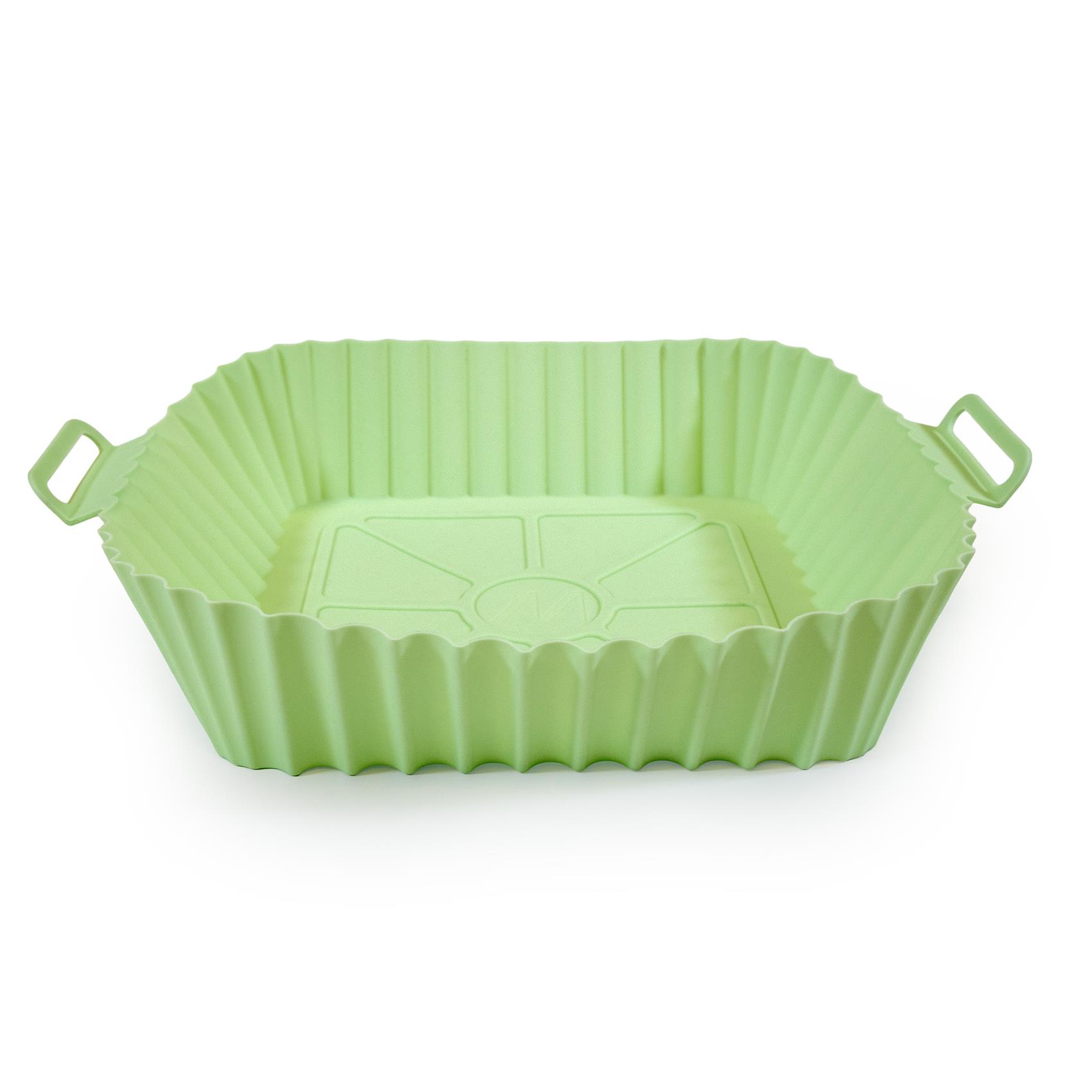 MUITOMAS - Set teglia per friggitrice ad aria verde salvia 2