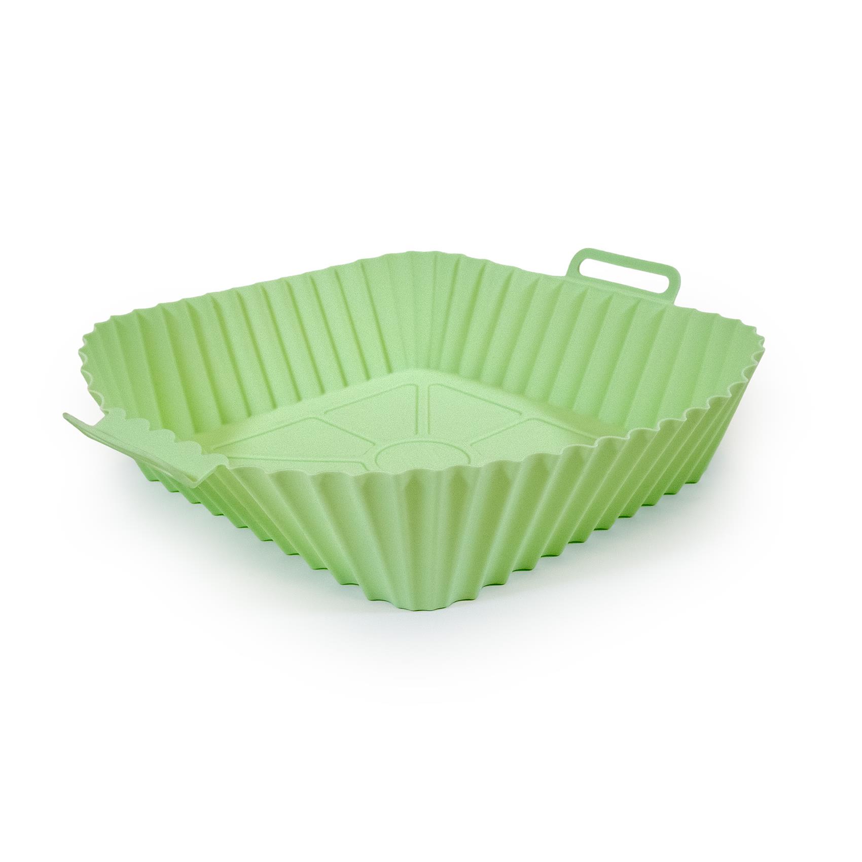 MUITOMAS - Set teglia per friggitrice ad aria verde salvia 3
