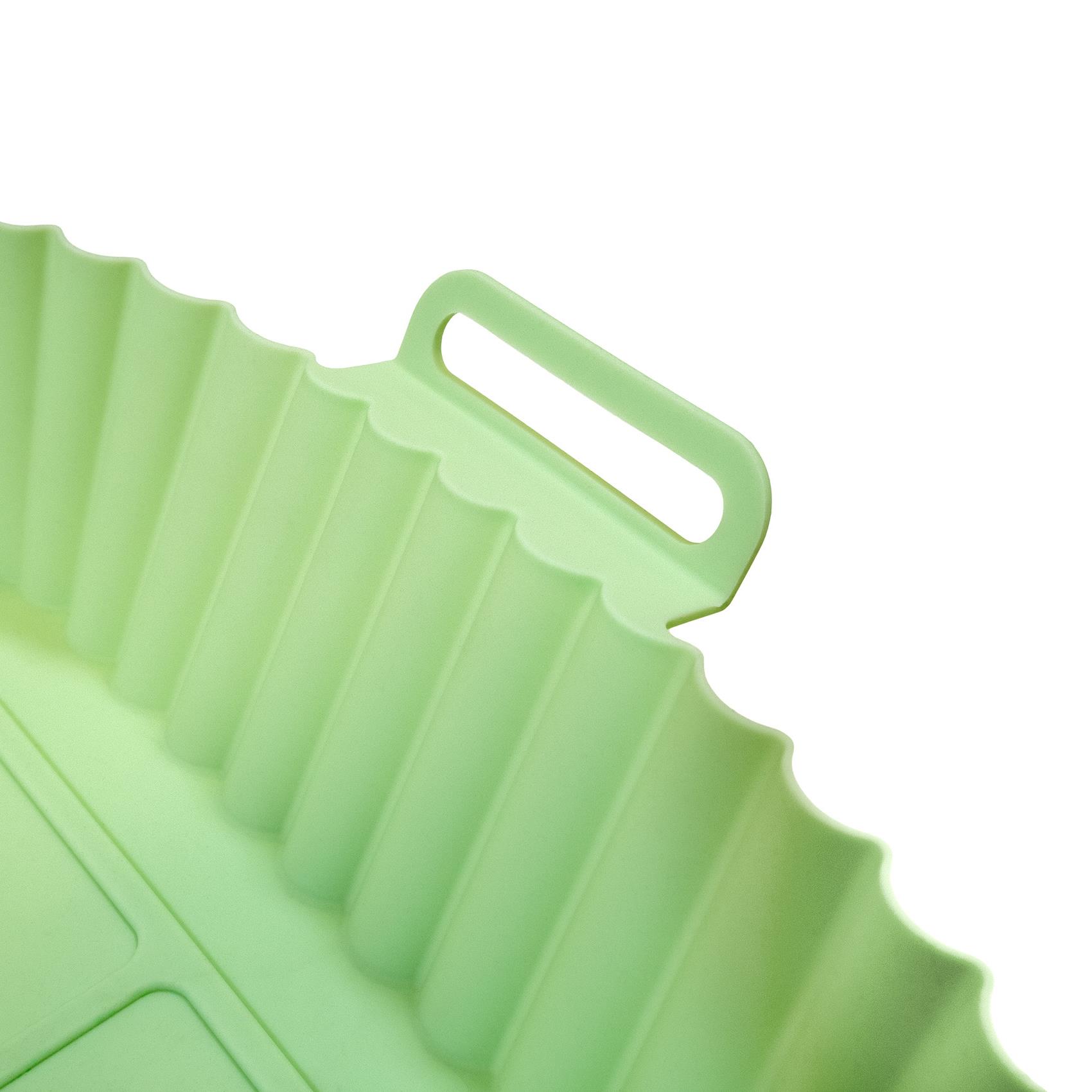 MUITOMAS - Set teglia per friggitrice ad aria verde salvia 4
