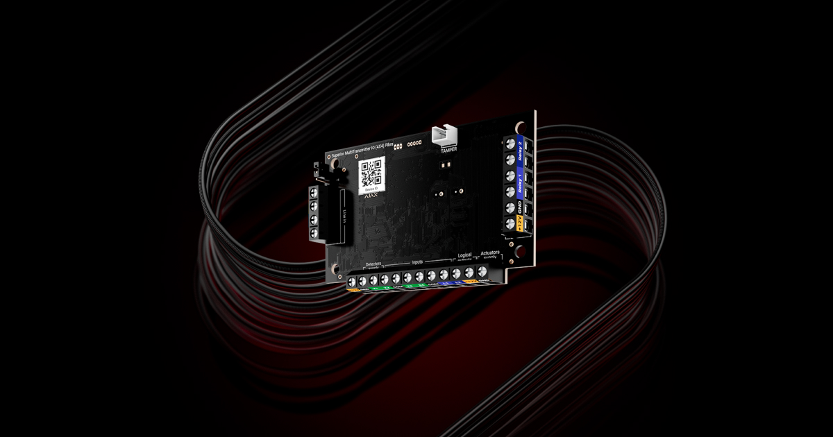 Ajax Ajax Superior MultiTransmitter IO (4x4) Fibra