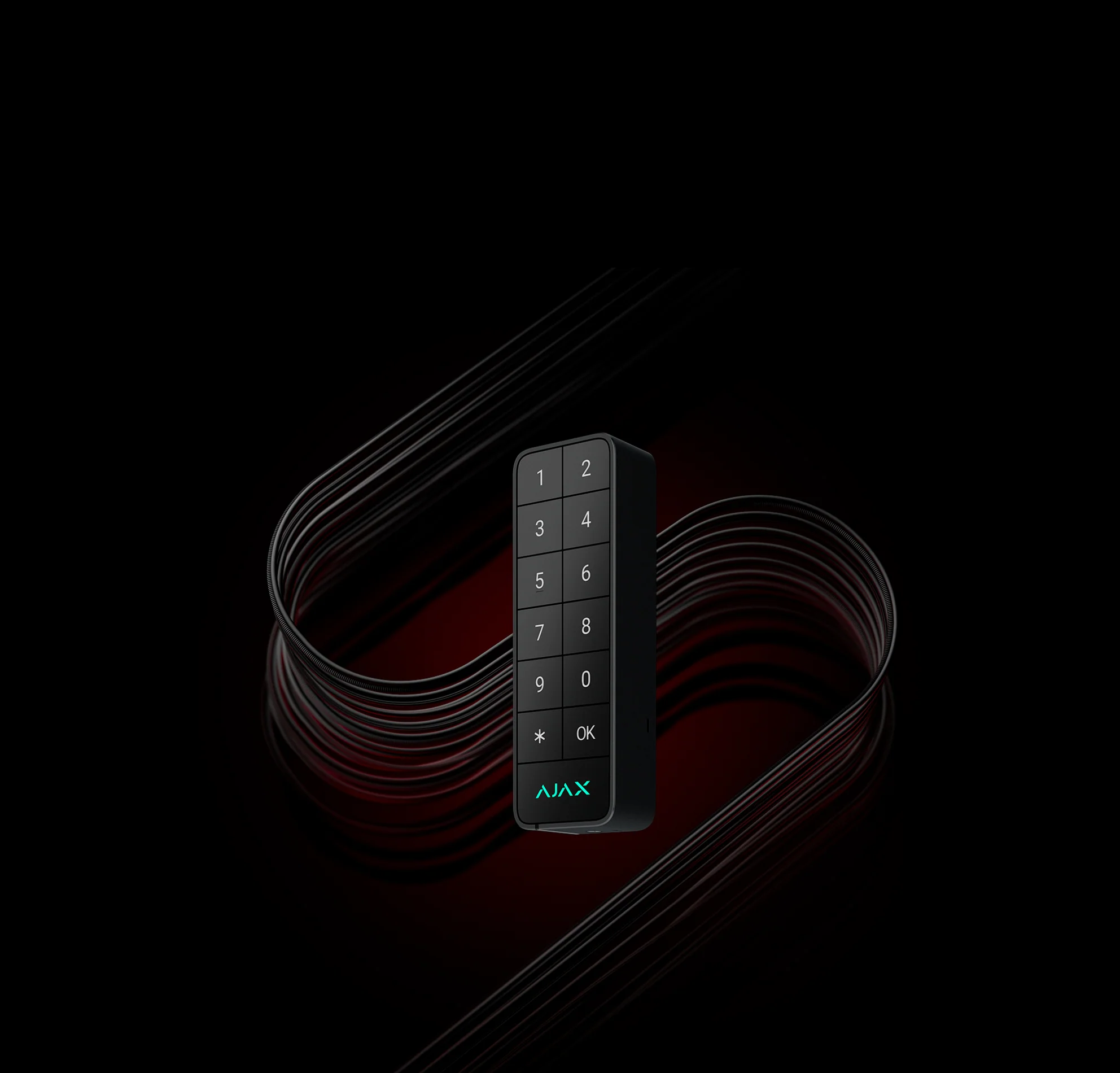 Ajax Superior KeyPad Outdoor Fibra black 2