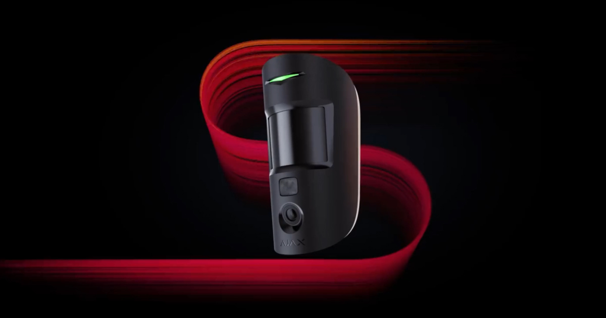 Ajax Ajax Superior MotionCam HD (PhOD) Jeweller black