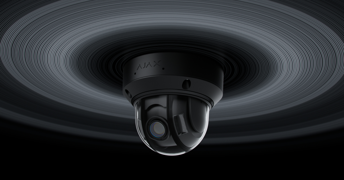 Ajax Ajax DomeCam HLVF (5 Mp) black