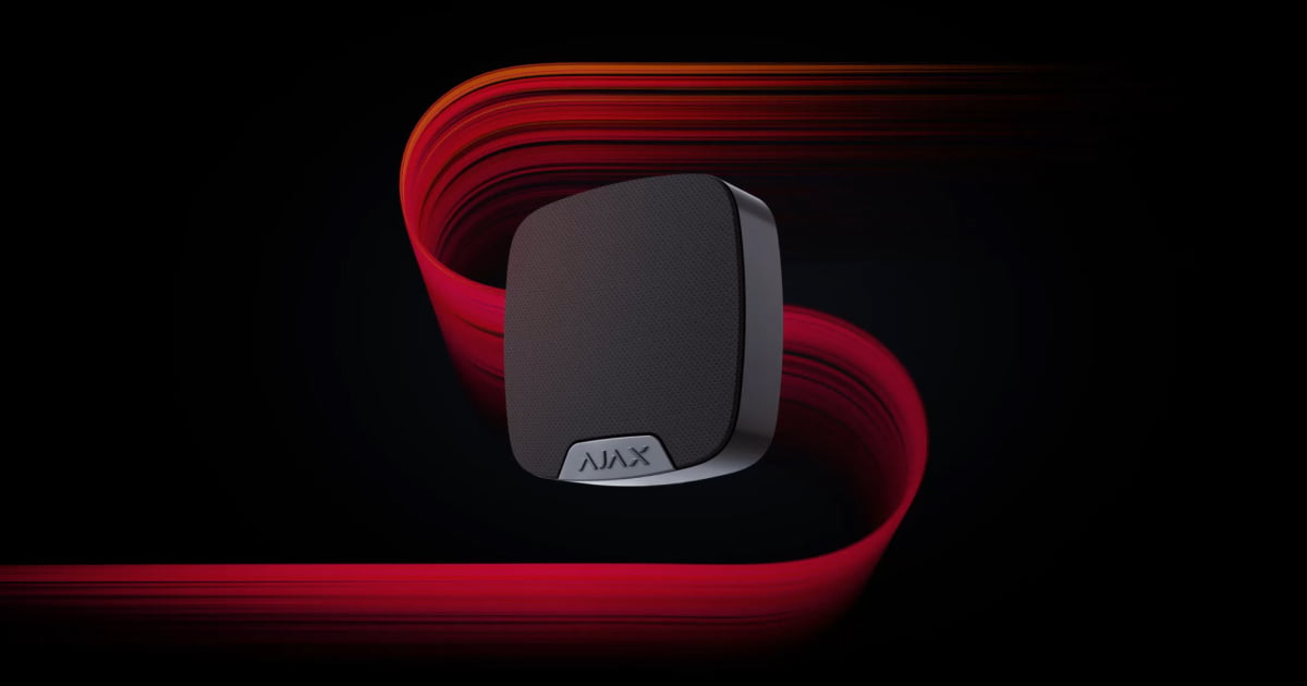 Ajax Ajax Superior HomeSiren Jeweller (8EU) ASP white