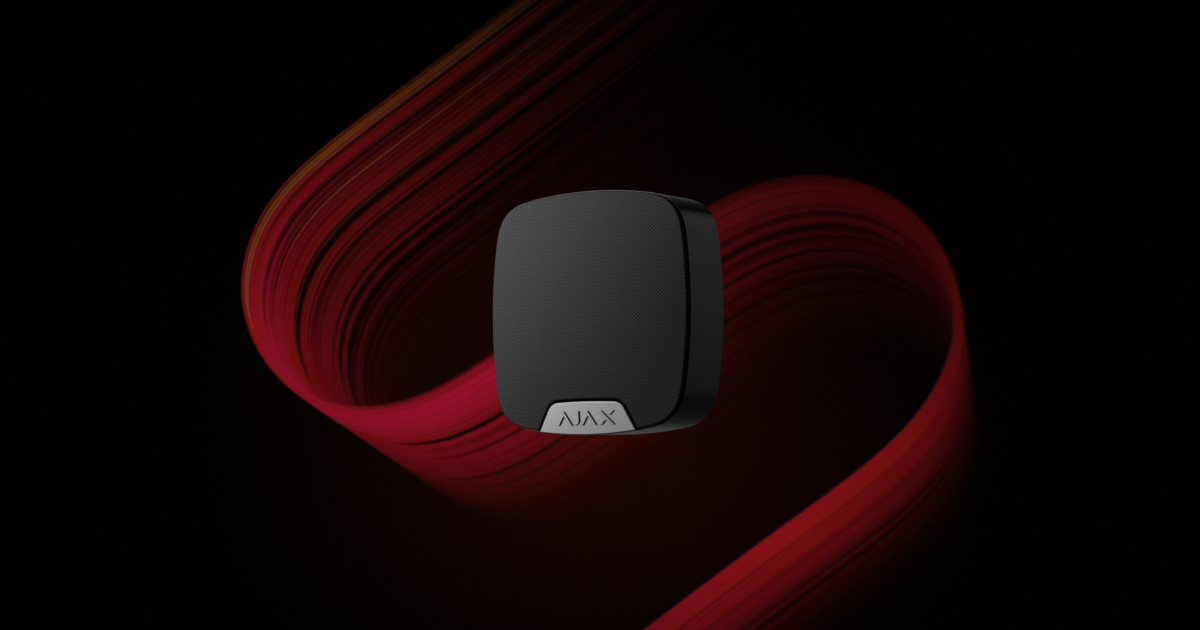 Ajax Ajax Superior HomeSiren G3 Jeweller black