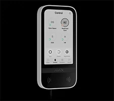 Ajax Superior KeyPad TouchScreen Fibra ASP black 8