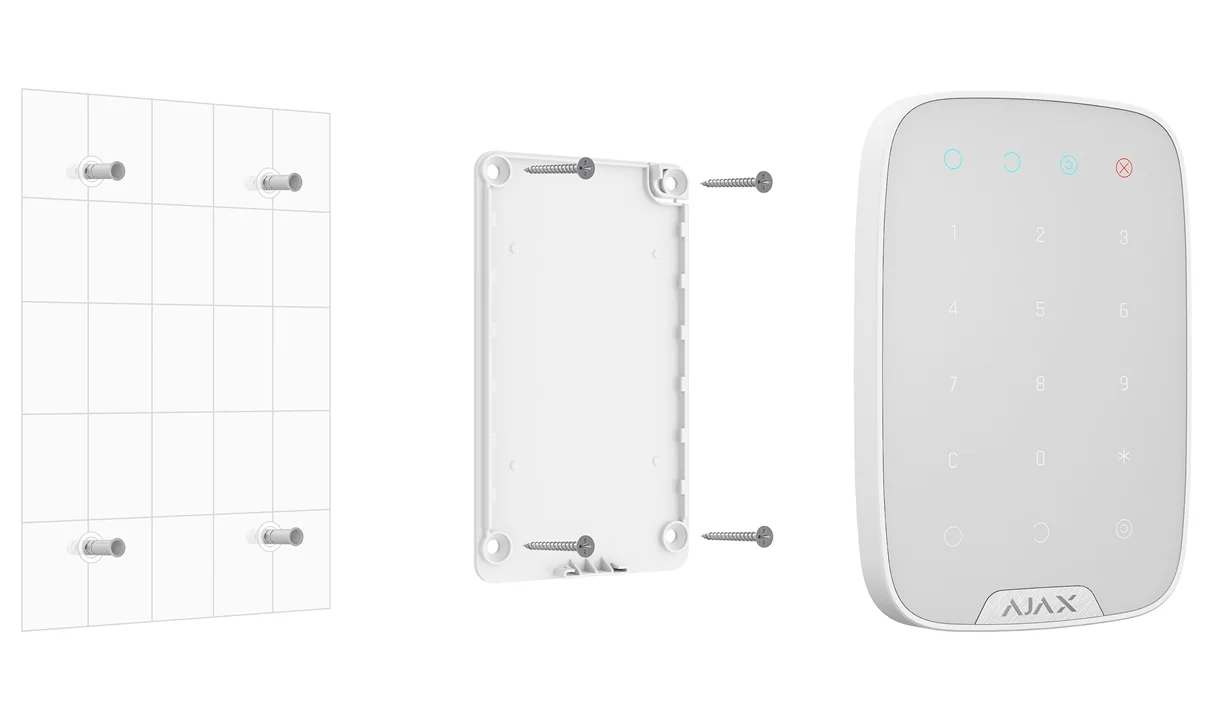 Ajax Keypad ASP black 8