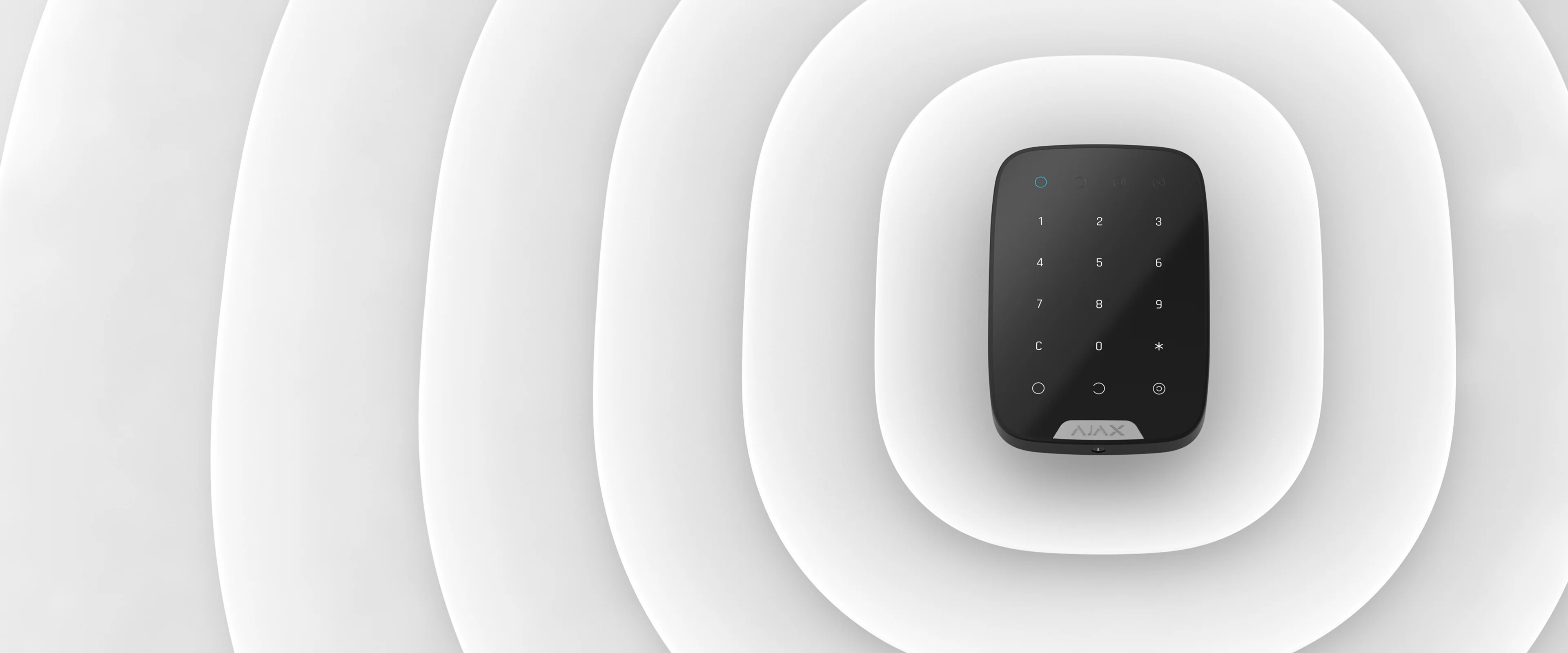 Ajax Keypad ASP white 3