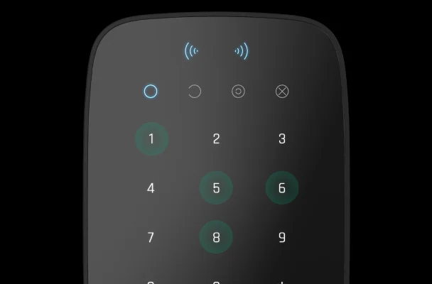 Ajax Keypad Plus ASP black 5