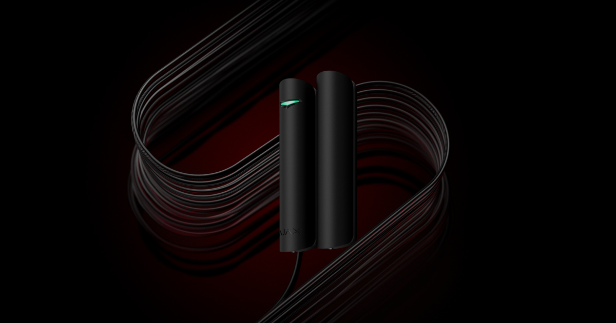 Ajax Ajax DoorProtect Fibra ASP black