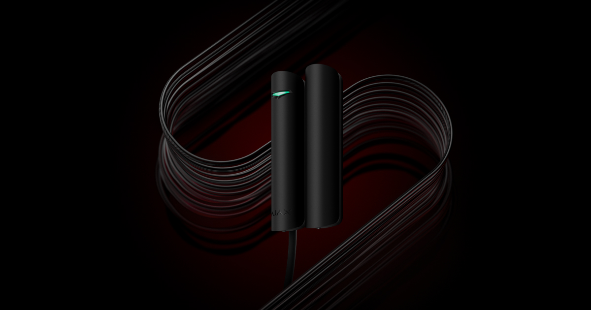 Ajax Ajax DoorProtect Plus Fibra ASP black