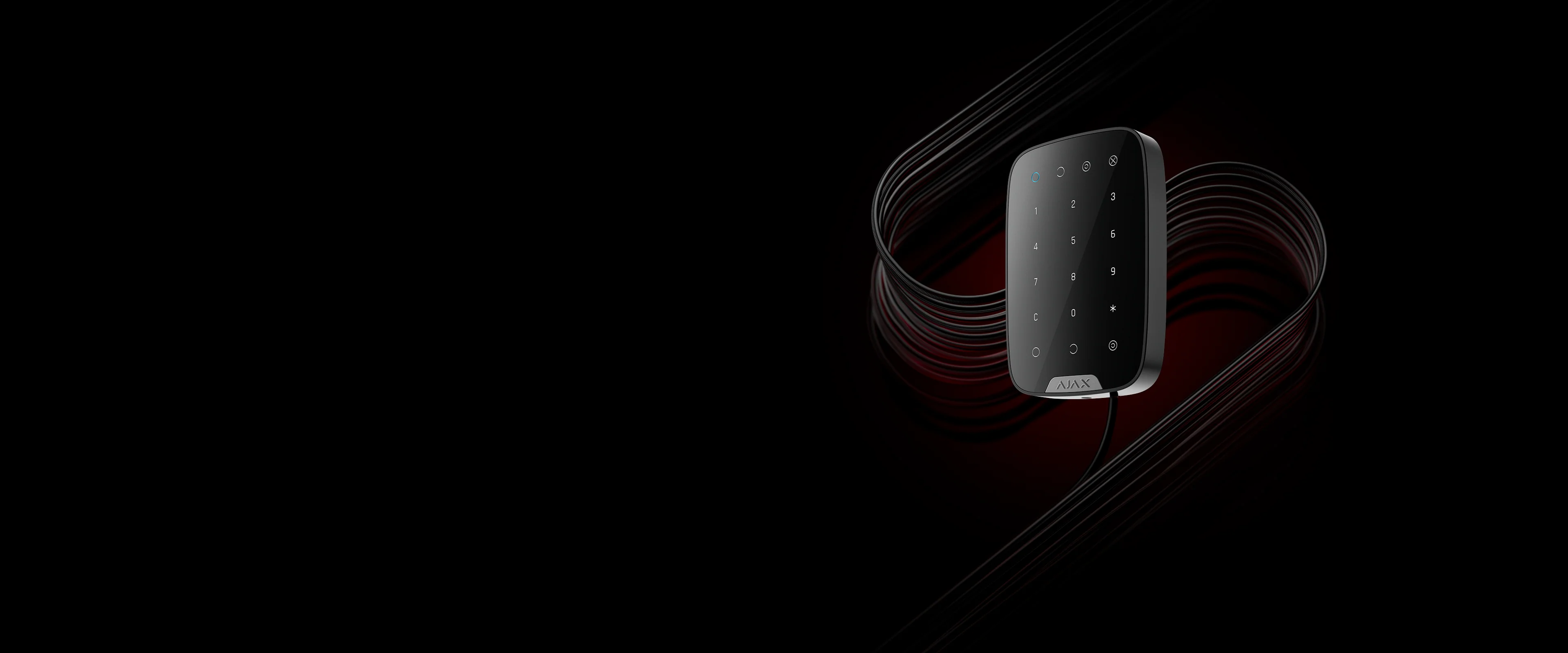 Ajax Keypad Fibra ASP black 3