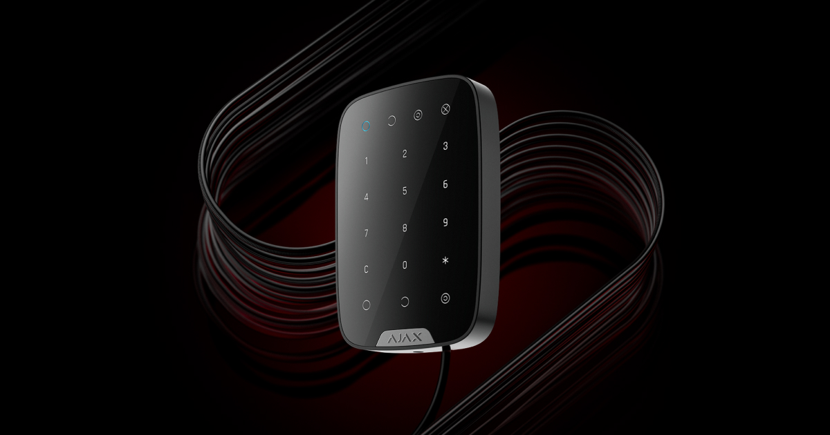 Ajax Ajax Keypad Fibra ASP white