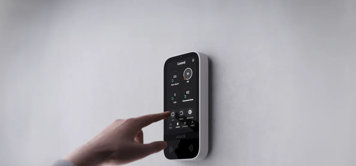 Ajax KeyPad TouchScreen ASP black 5