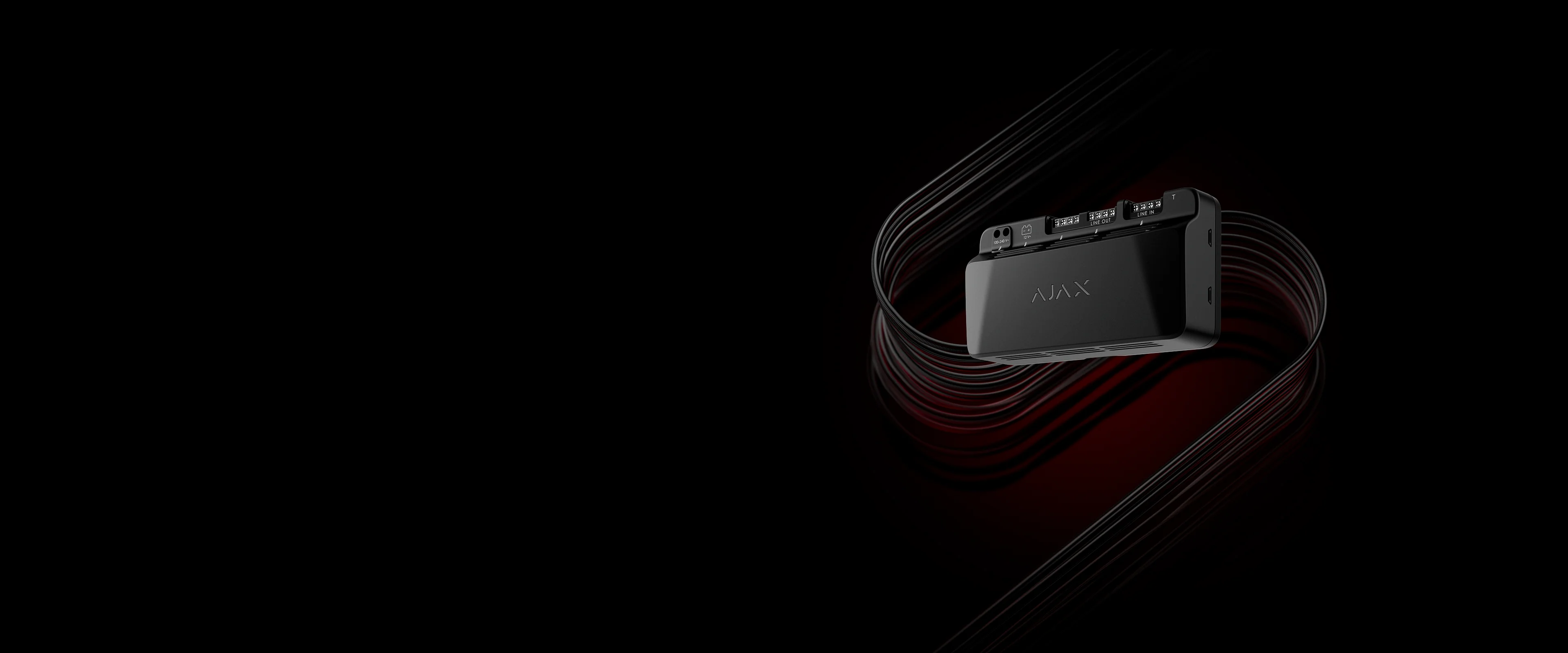 Ajax LineSupply (45W) Fibra black 3
