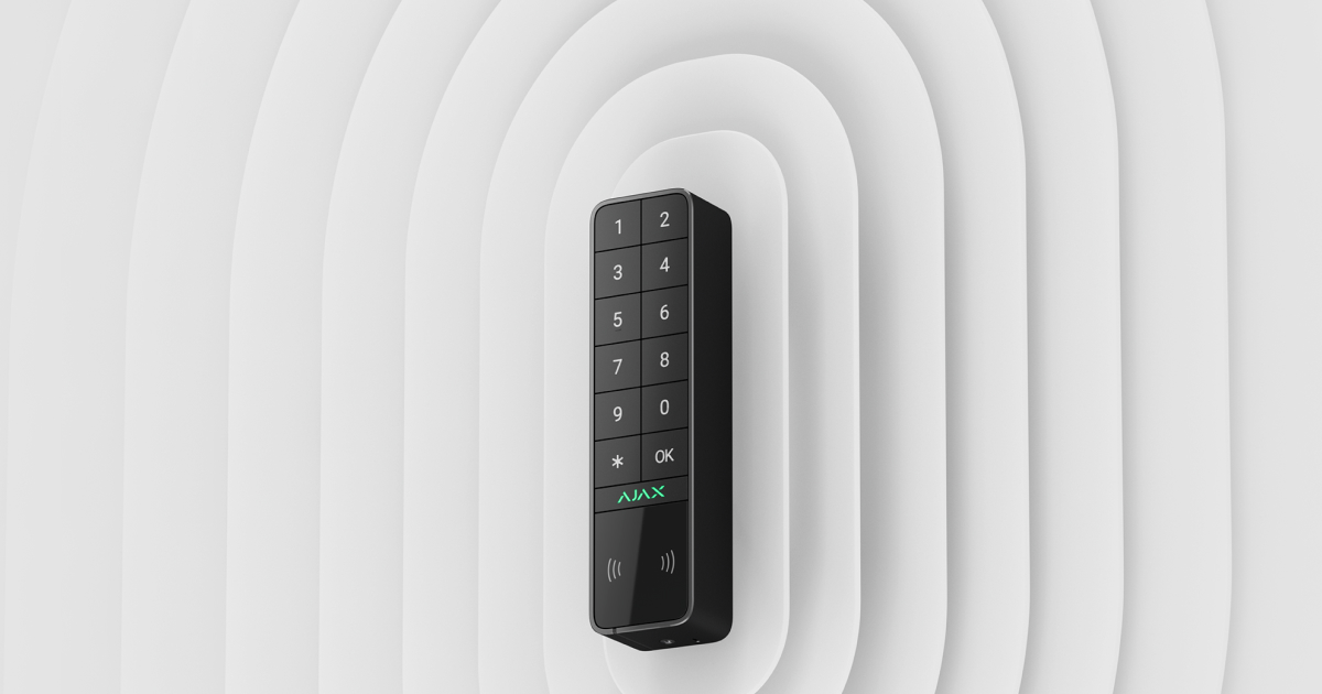 Ajax Ajax KeyPad Outdoor Jeweller white