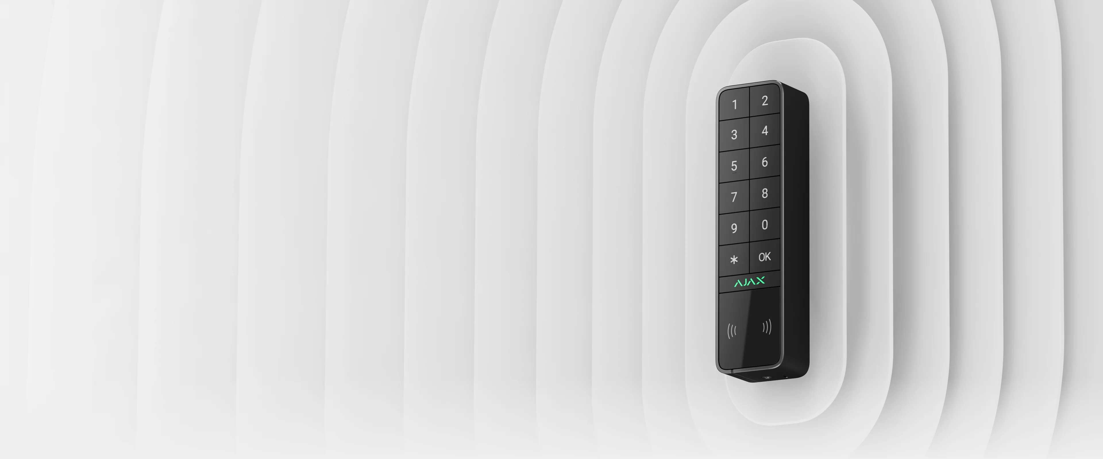 Ajax KeyPad Outdoor Jeweller graphite 3