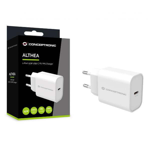 CARICATORE USB PD 1-Porta da 25W, 1x USB-C, PPS, PD 3.0 2
