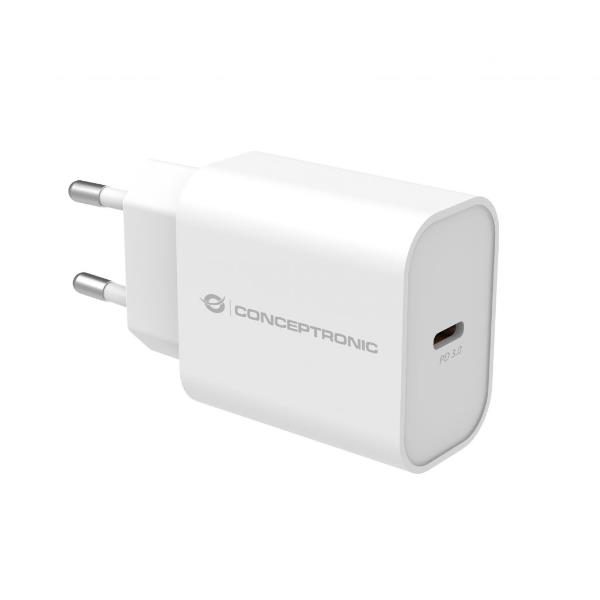 CARICATORE USB PD 1-Porta da 25W, 1x USB-C, PPS, PD 3.0 3