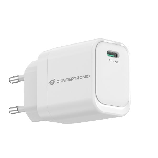 Caricabatterie PD USB-C GaN da 45W a 1 porta, PPS, PD 3.0 4