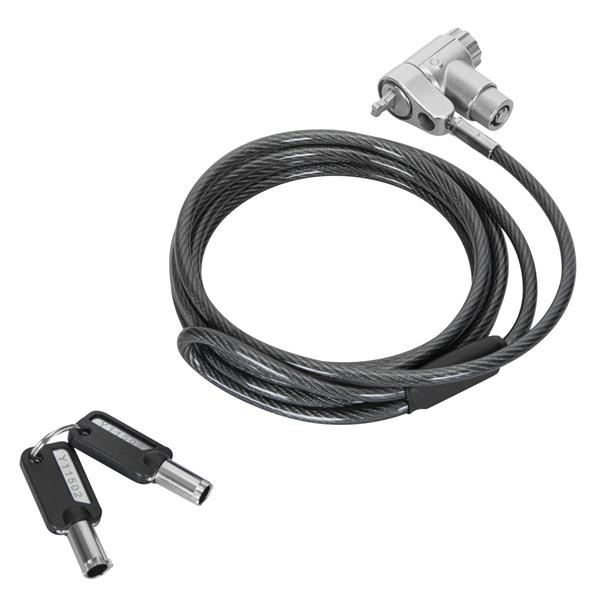 DEFCON™ Ultimate Universal Keyed Cable Lock con Testa di Blocco Slimline Adattabile 4