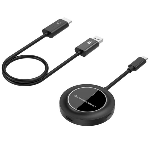 CONCEPTRONIC KIT DISPLAY WIRELEES da USB-C a HDMI 1080P (USB PD 100W