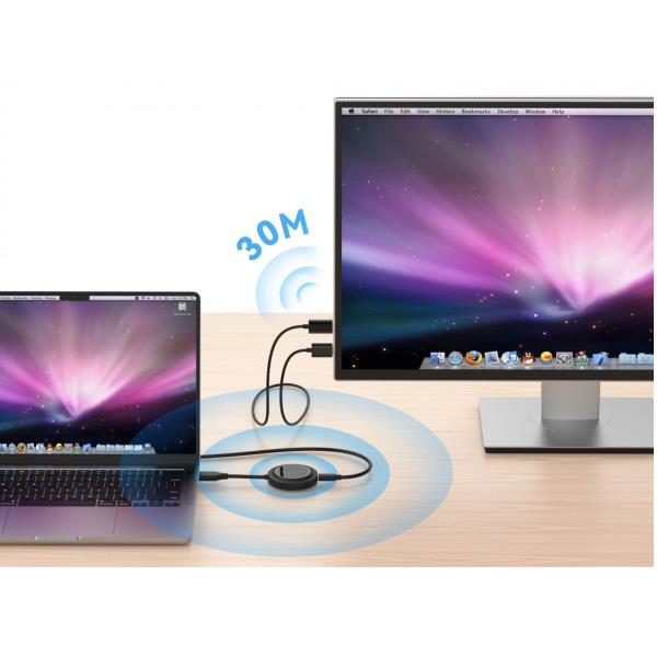 KIT EXTENDER HDMI WIRELESS 1080P 2