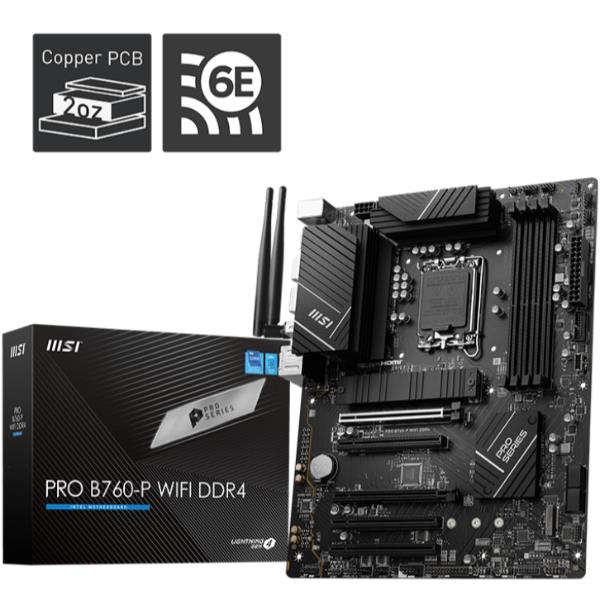 MSI COMPONENTS MSI - PRO B760-P WIFI DDR4