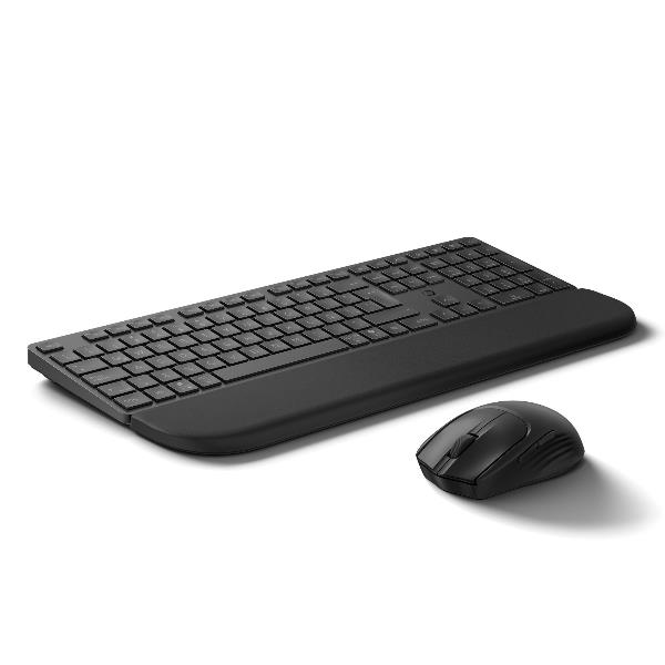Kit Tastiera e Mouse wireless e Bluetooth dual-mode HP 585C con poggiapolsi 2