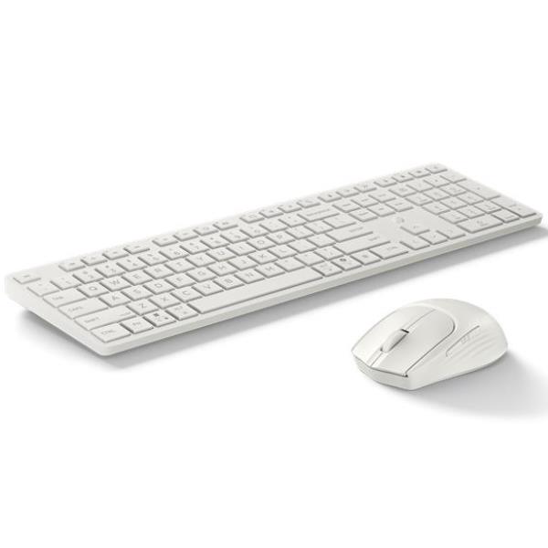 Kit Tastiera e Mouse wireless e Bluetooth dual-mode HP 495C Bianca 2