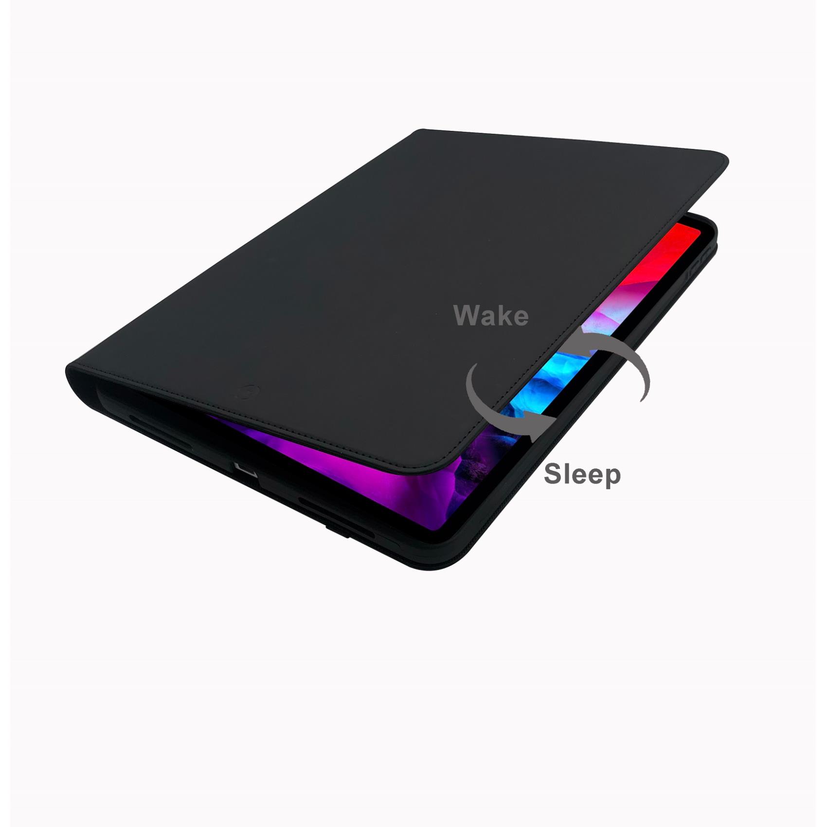 BOOKBAND - Custodia a libro con funzione stand con banda elastica per chiusura, porta pennino compatibile con Apple iPhone 10.9 10th Gen/ iPad 11 11th Gen 6