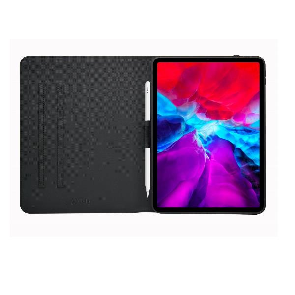 BOOKBAND - Custodia a libro con funzione stand con banda elastica per chiusura, porta pennino compatibile con Apple iPad Air 11 2024/ 2025/ 2026 3