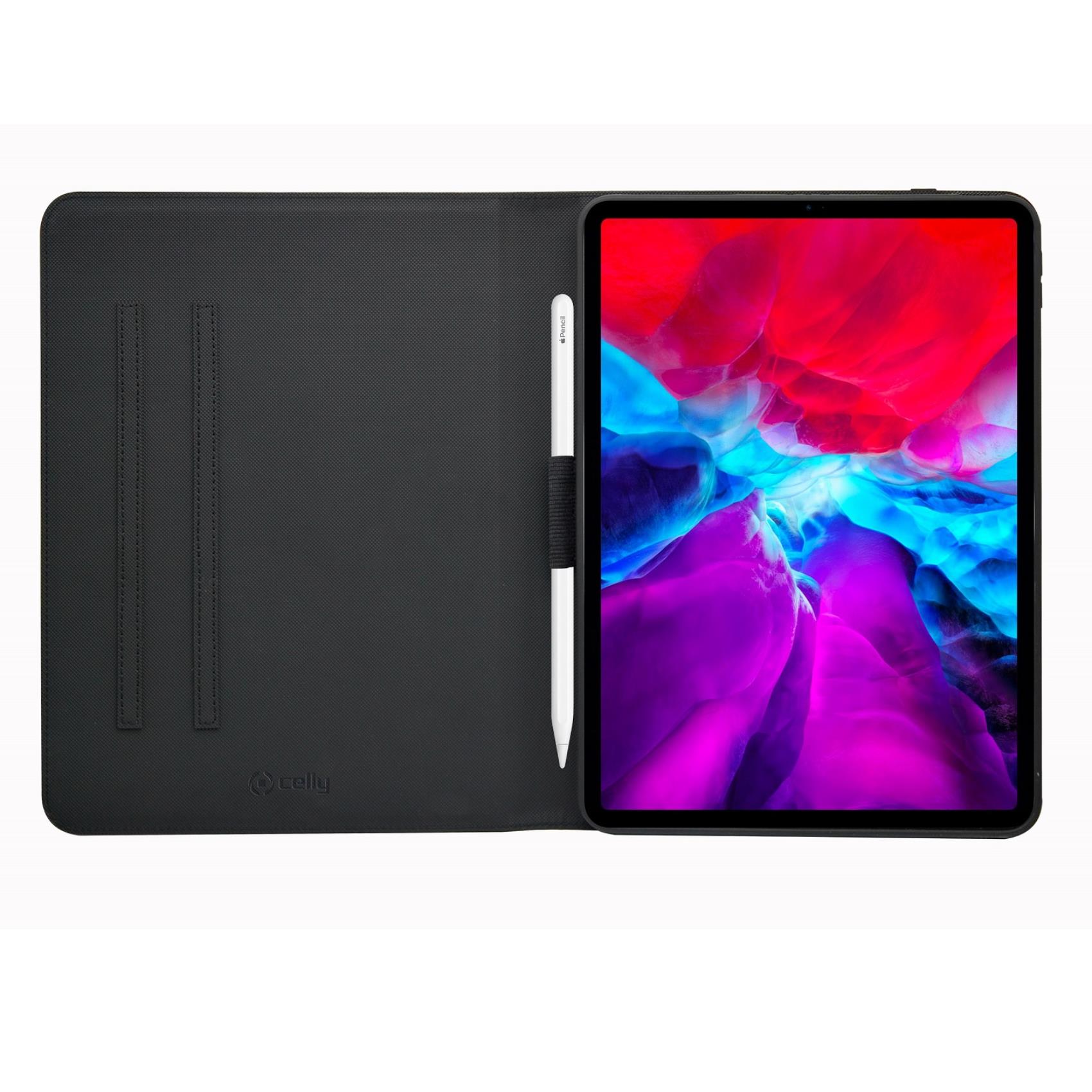 BOOKBAND - Custodia a libro con funzione stand con banda elastica per chiusura, porta pennino compatibile con Apple iPad Air 11 2024/ 2025/ 2026 4