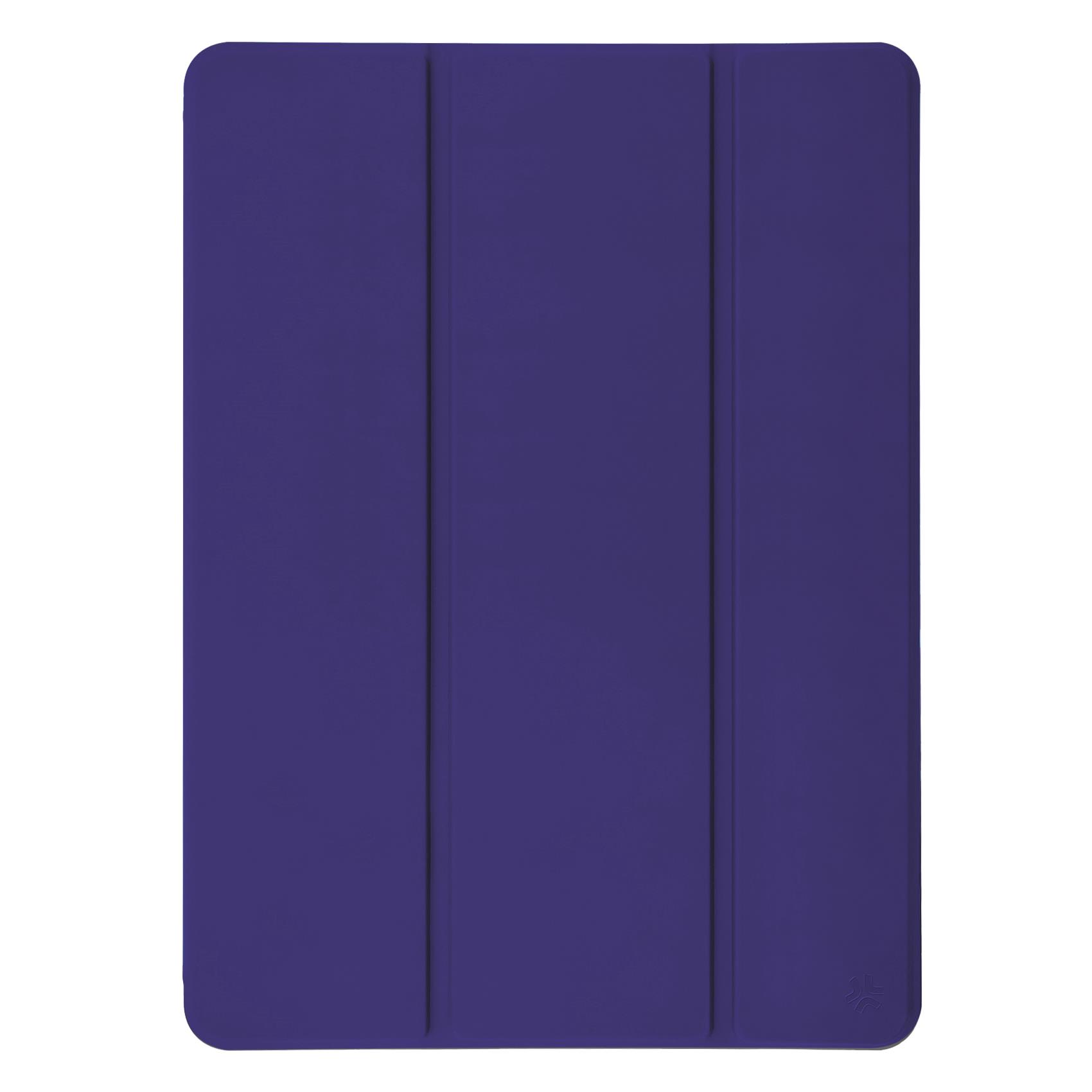 BOOKFOLIO - Custodia a libro colore blu con funzione stand, porta pennino compatibile con Apple iPad 7 gen/8 gen/9 gen 2