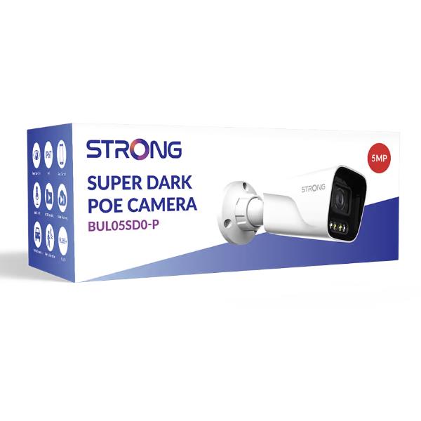 Telecamera 5MB Super Dark POE 4