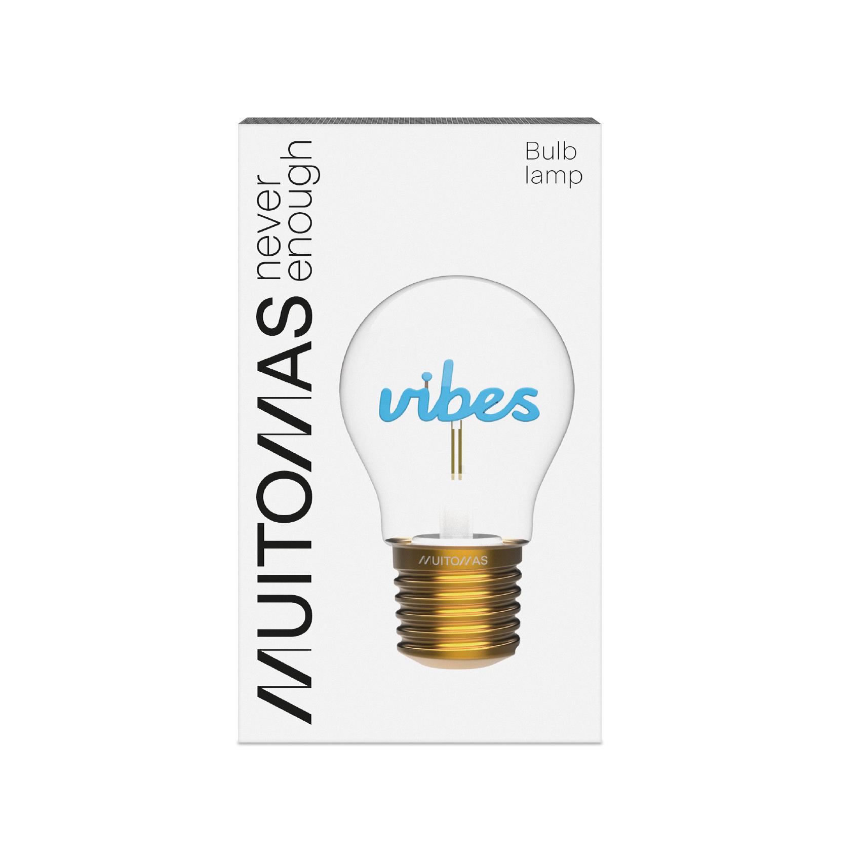 MUITOMAS MUITOMAS - Lampada bulb