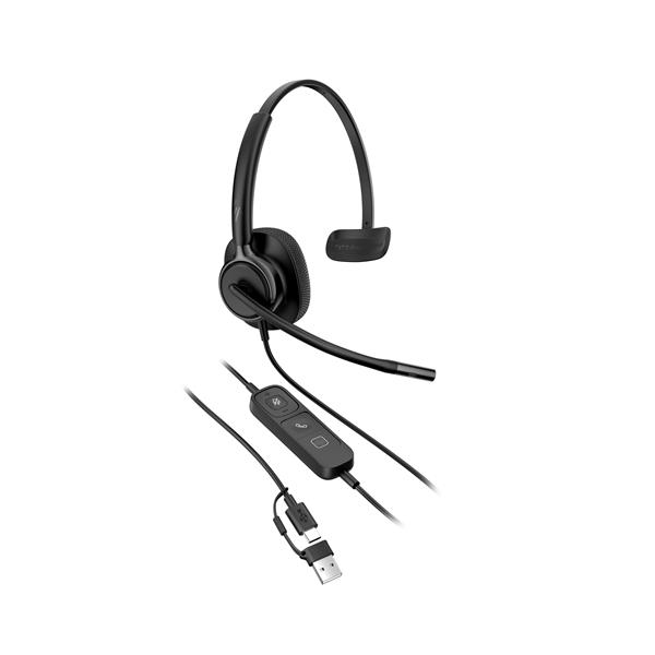 Cuffie cablate monoaurali HP Poly Mission 415 USB 7