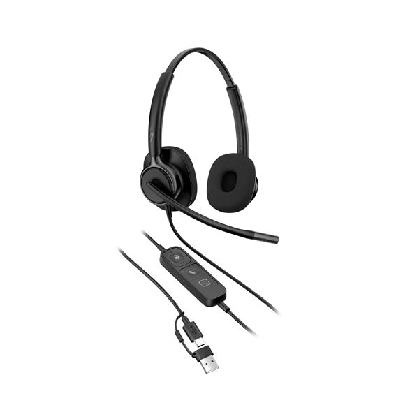 Cuffie stereo cablate HP Poly Mission 425 USB Classic 5