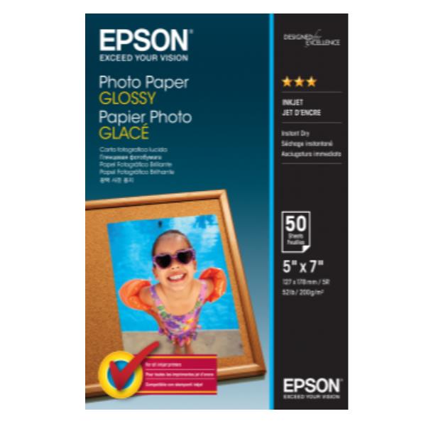 CONSUMABILI EPSON CARTA FOTOG.LUCIDA 13X18 50FG