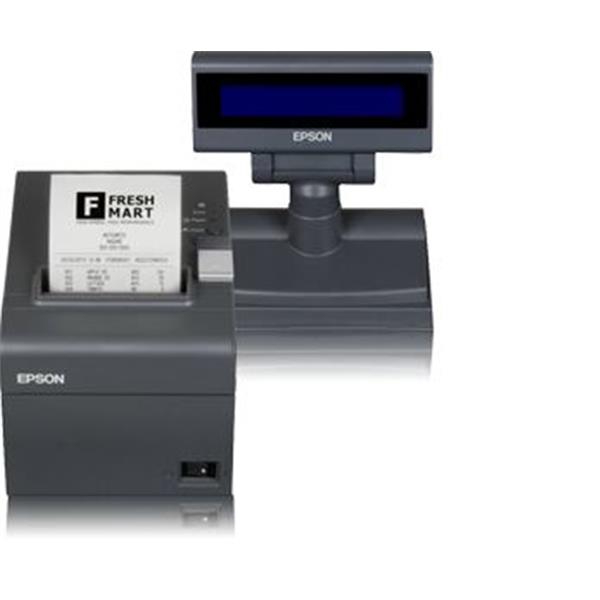 EPSON - STAMPANTI FISCALI ED ACCESSORI EPSON STAMPANTE FISCALE FP81II RT DA 58 MM - DISPLAY LCD, TASTIERA 23 TASTI, USB, LAN, RS232