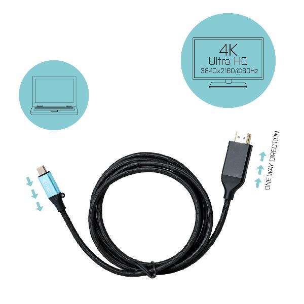 Cavo Adattatore da USB-C a HDMI 4K / 60 Hz 200cm 4